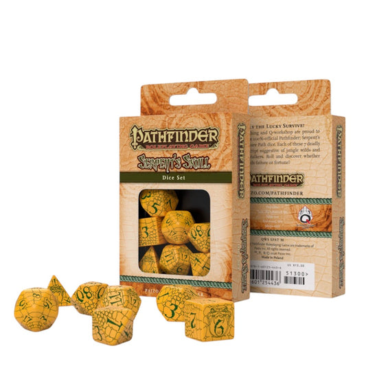 Q Workshop: Pathfinder Serpent's Skull 7-Dice set