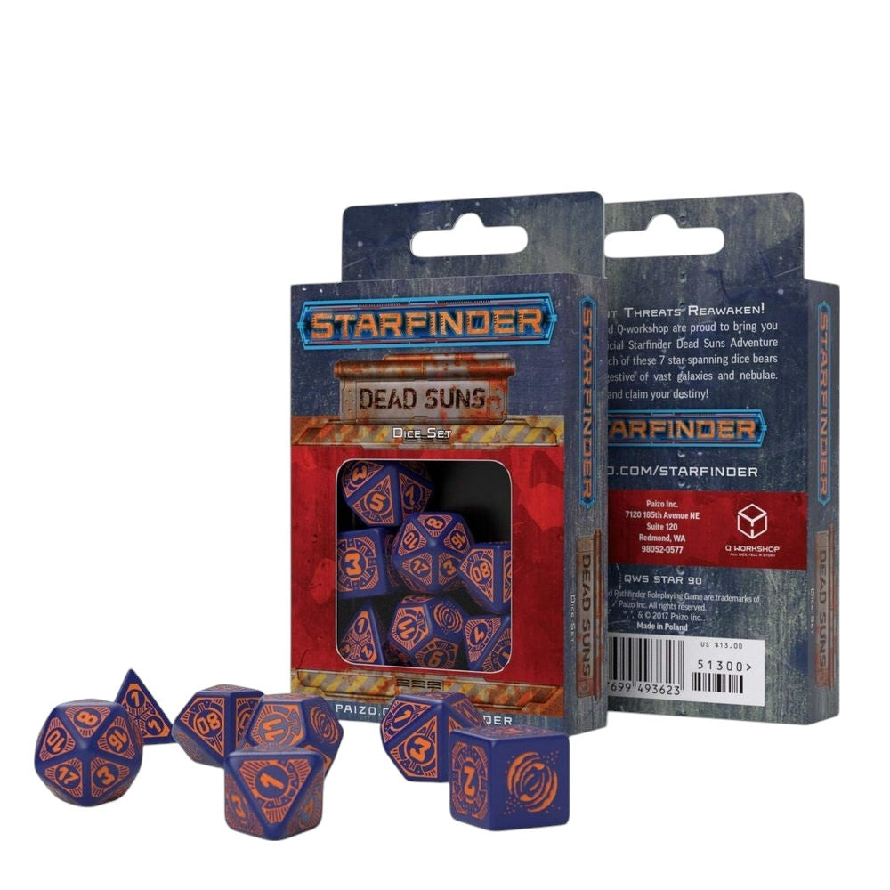 Q Workshop: Starfinder Dead Suns Dice Set 7