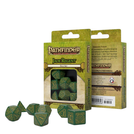 Q Workshop: Pathfinder Jade Regent Dice Set