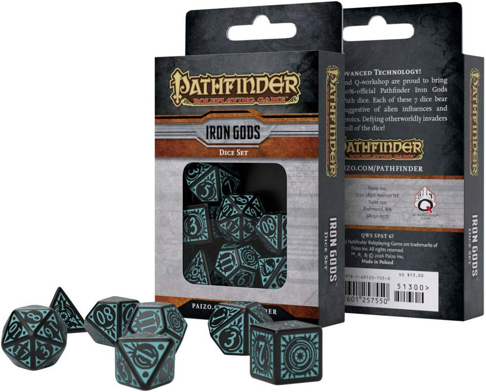 Q Workshop: Pathfinder Iron Gods Dice Set