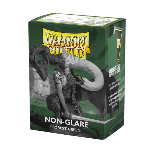 Dragon Shield: Non-Glare Sleeves – Matte – Forest Green