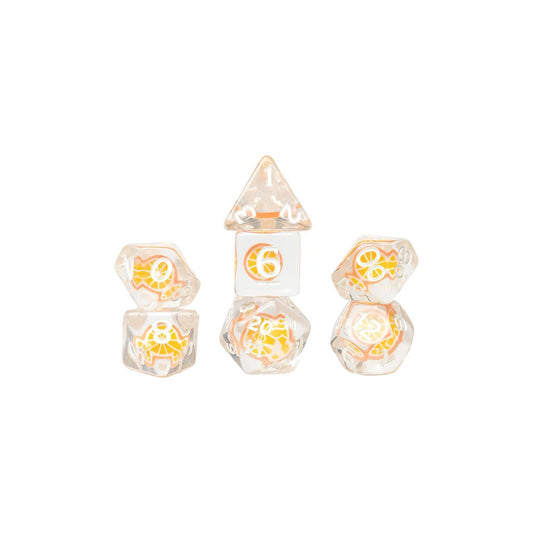 Sirius Dice - Fruit Slice Dice Set - Orange