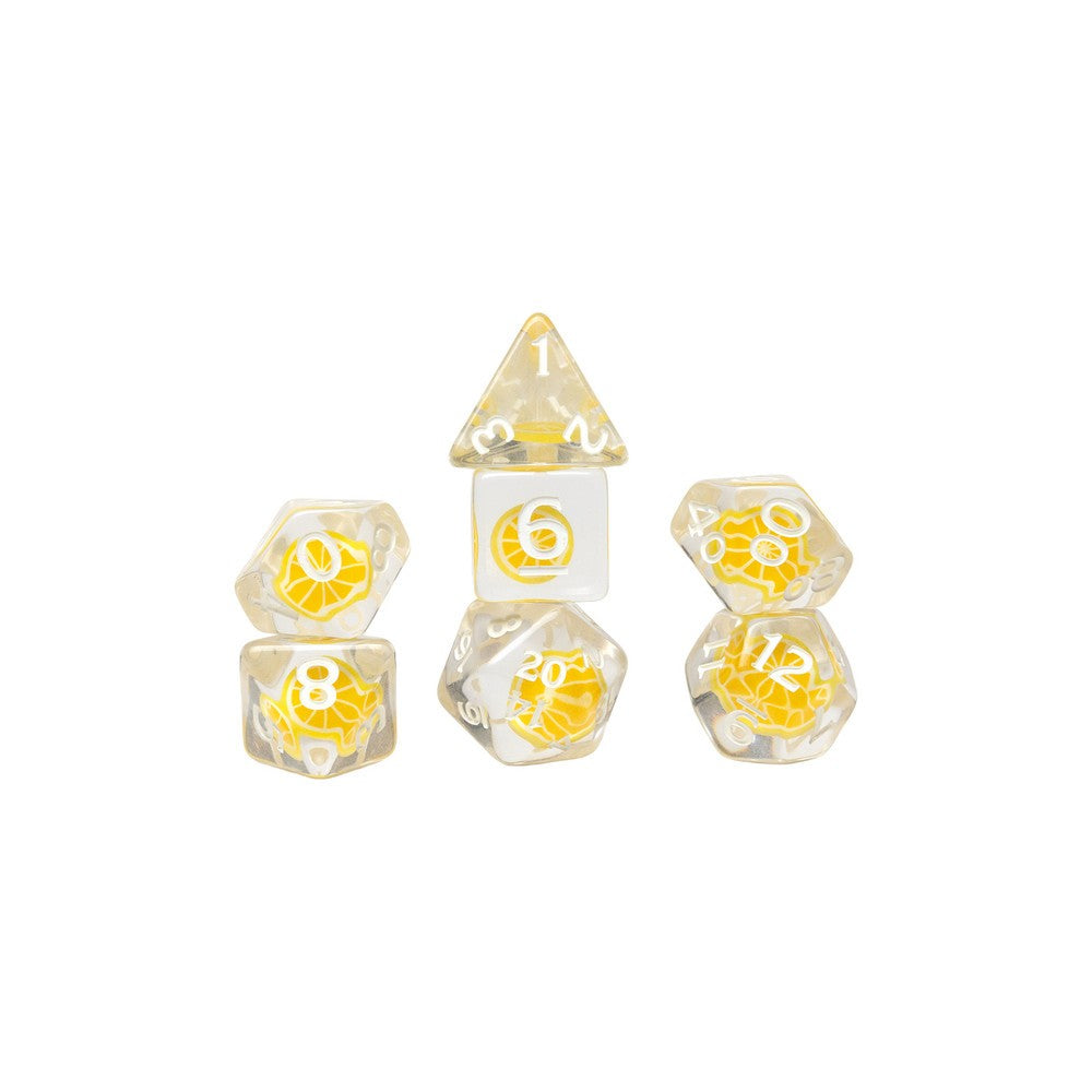 Sirius Dice - Fruit Slice Dice Set - Lemon