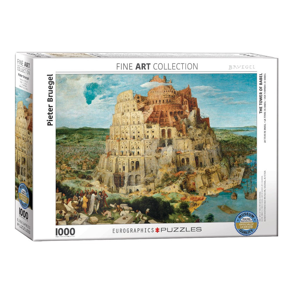 Puzzle - Eurographics - Bruegel Tower Of Babel 1000pc