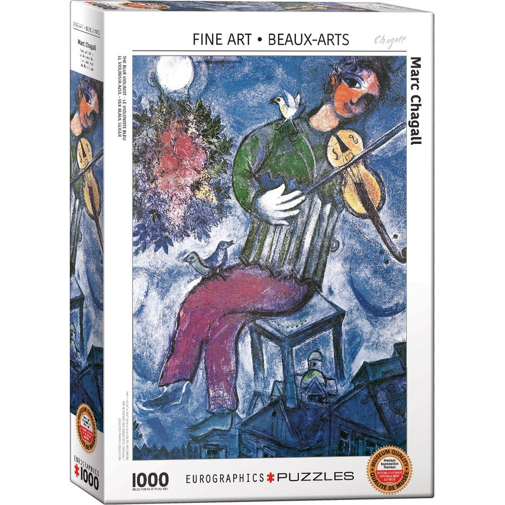 Puzzle - Eurographics - Chagall; The Blue Violinist