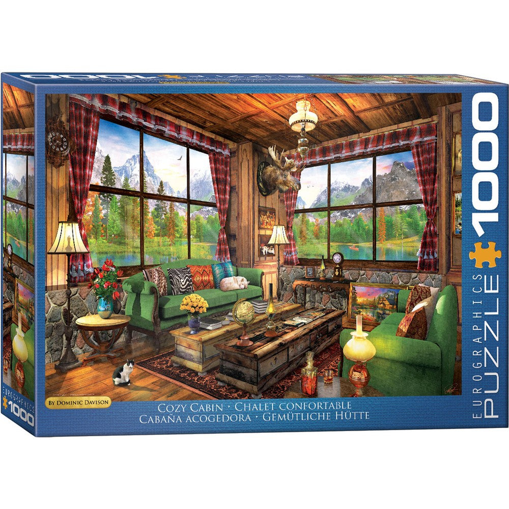 Puzzle - Eurographics - Cozy Cabin 1000pc