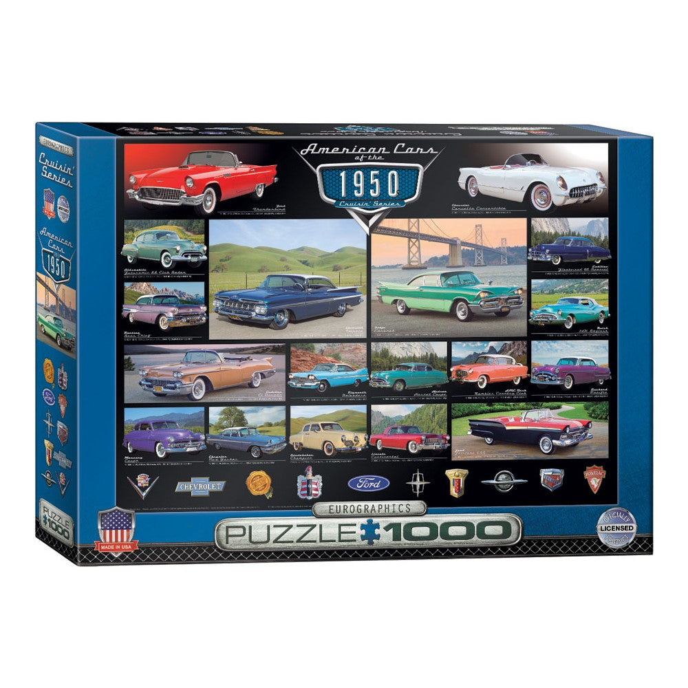 Puzzle - Eurographics - Cruisin' Classics 1950S 1000pc