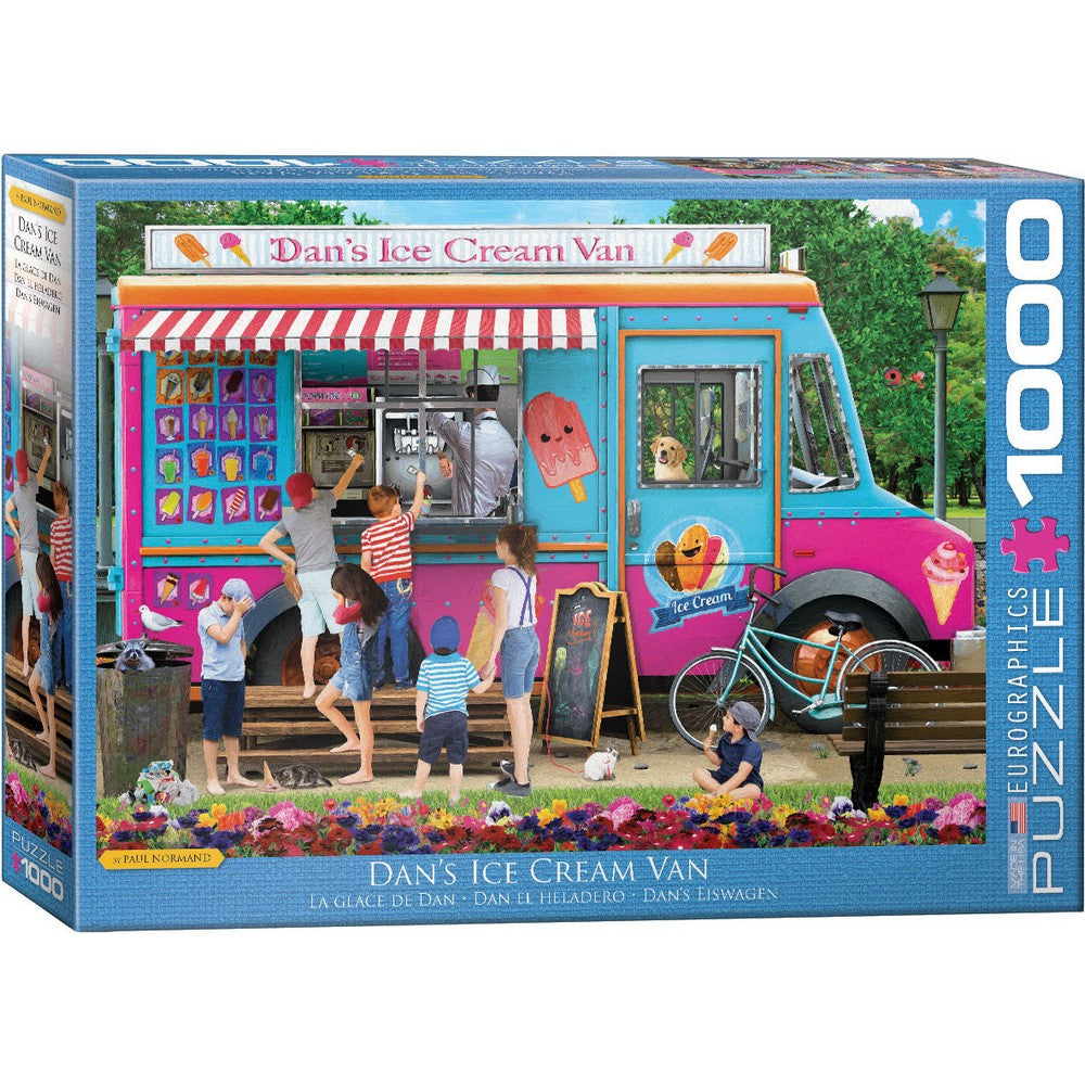 Puzzle - Eurographics - Dan's Ice Cream Van 1000pc