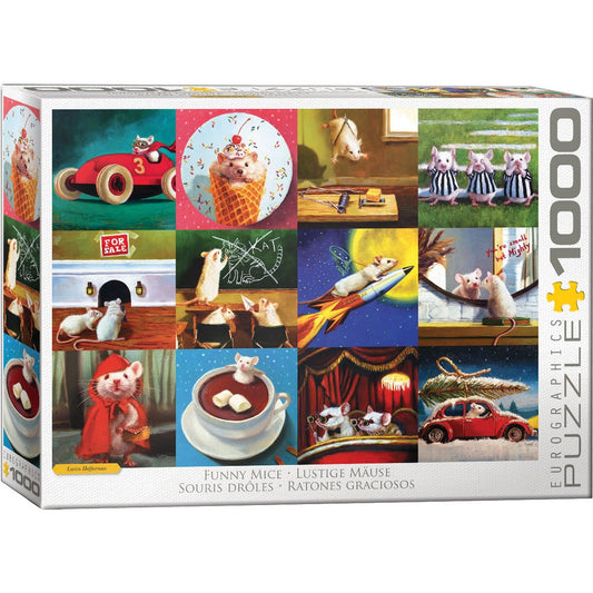 Puzzle - Eurographics - Funny Mice 1000 pc