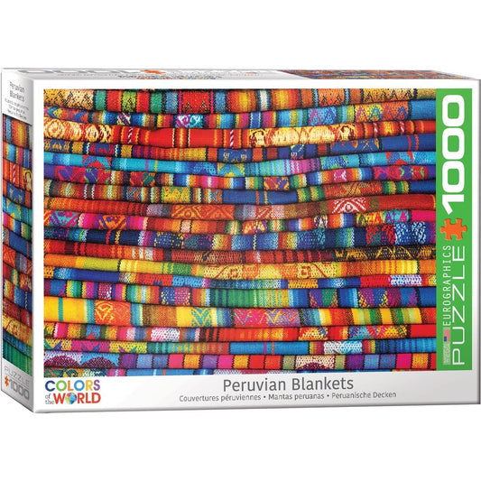 Puzzle - Eurographics - Peruvian Blankets 1000pc