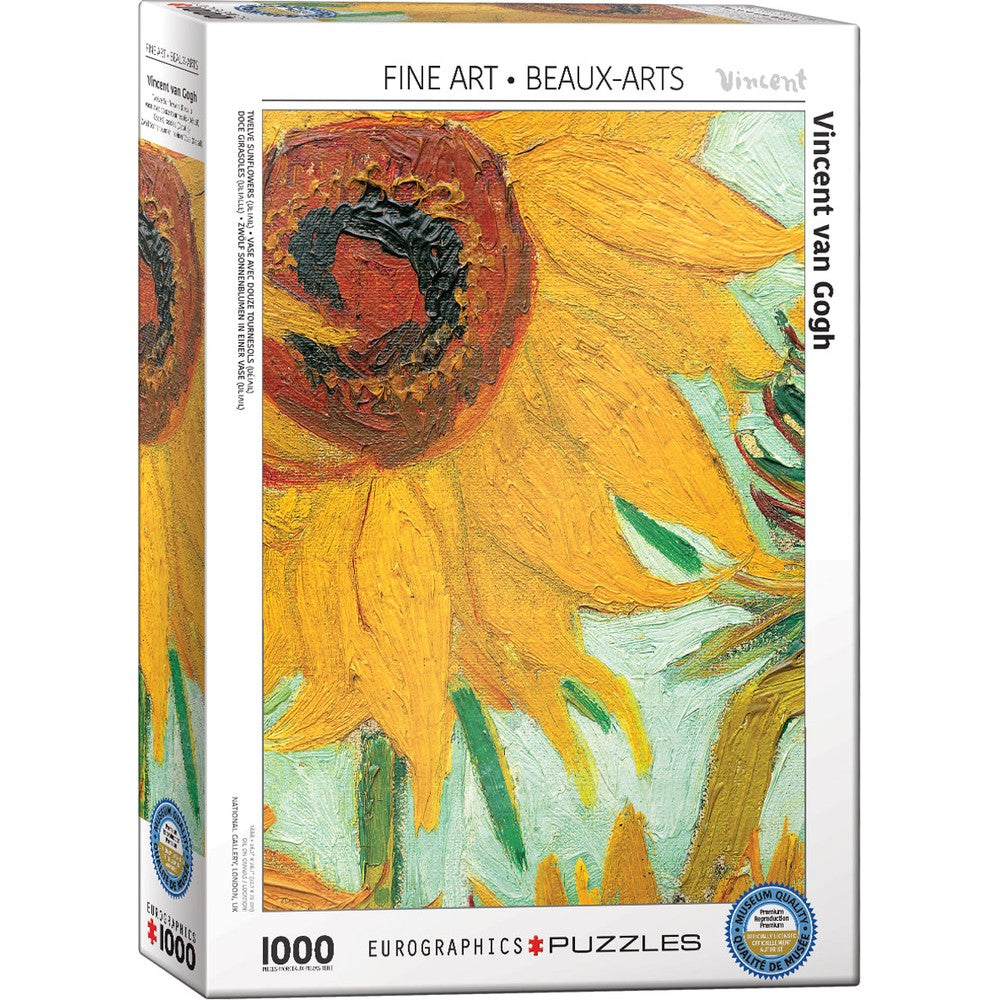 Puzzle - Eurographics - Van Gogh; Sunflower 1000pc