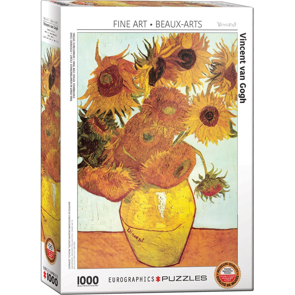 Puzzle - Eurographics - Van Gogh; Twelve Sunflowers