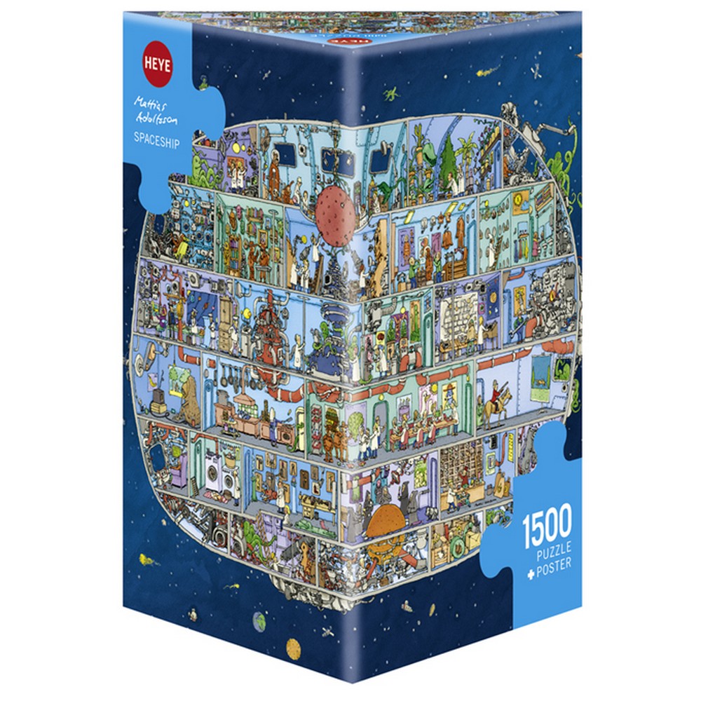 Puzzle - Heye - Adolfsson Spaceship 1500Pc