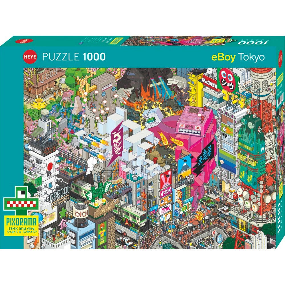 Puzzle - Heye - Eboy Tokyo Quest 1000Pc