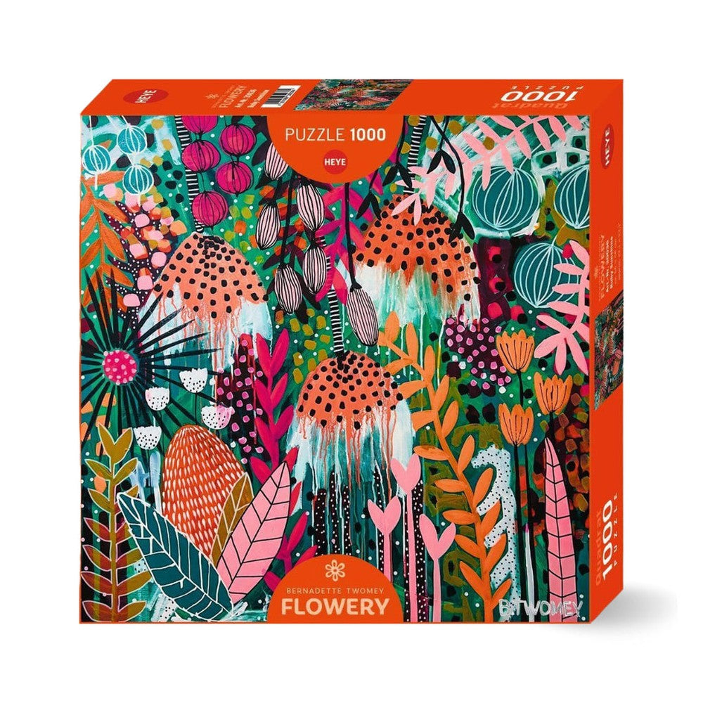 Puzzle - Heye - Flowery; Ruby Sunshine 1000Pc