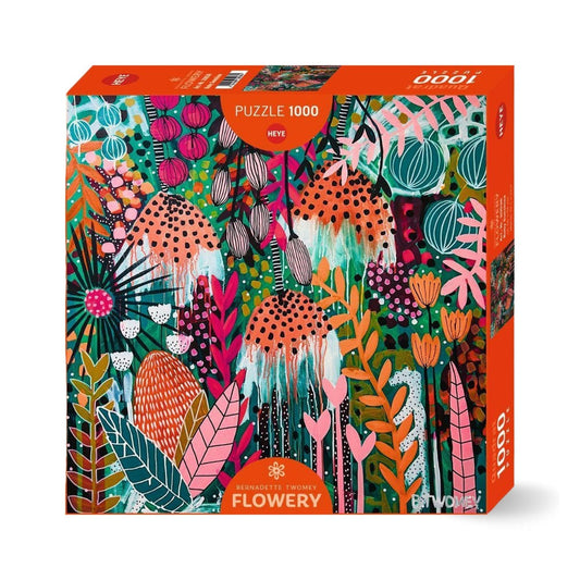 Puzzle - Heye - Flowery; Ruby Sunshine 1000Pc