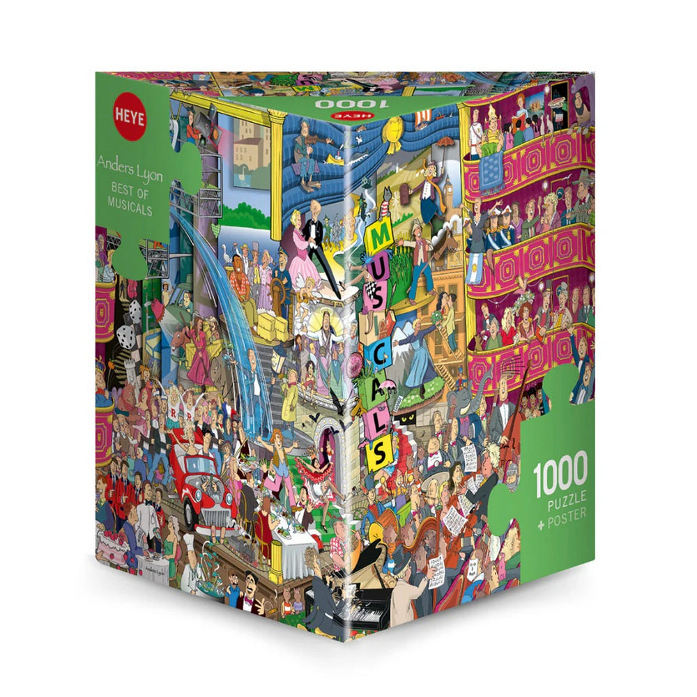 Puzzle - Heye - Lyon; Best Of Musicals 1000Pc