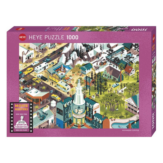 Puzzle - Heye - Movie Masters; Tarantino 1000P