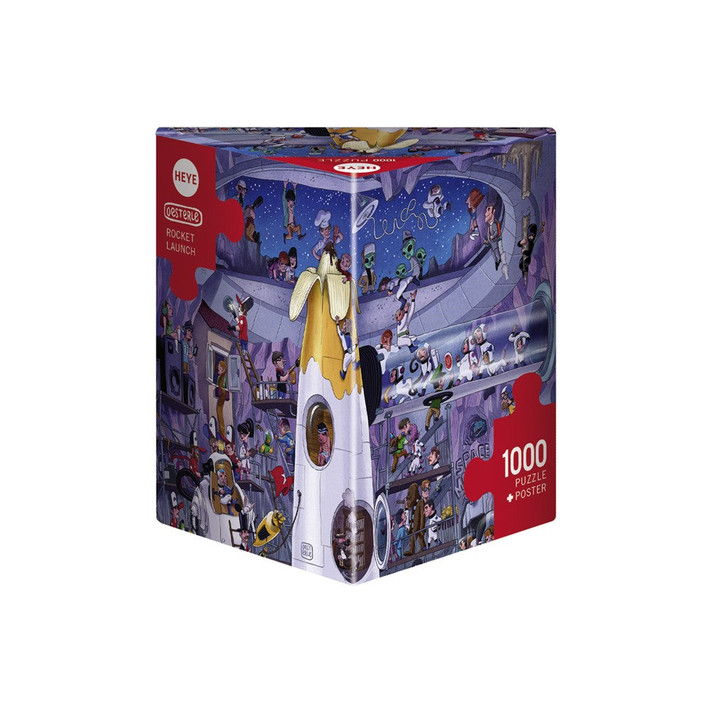 Puzzle - Heye - Oesterle; Rocket Launch 1000Pc