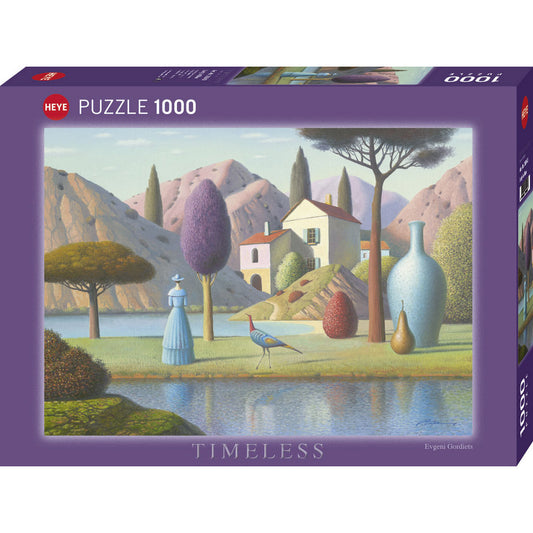 Puzzle - Heye - Timeless; Lady In Blue 1000Pc