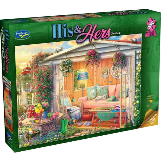 Puzzle - Holdson - His & Hers She Shed 1000Pc
