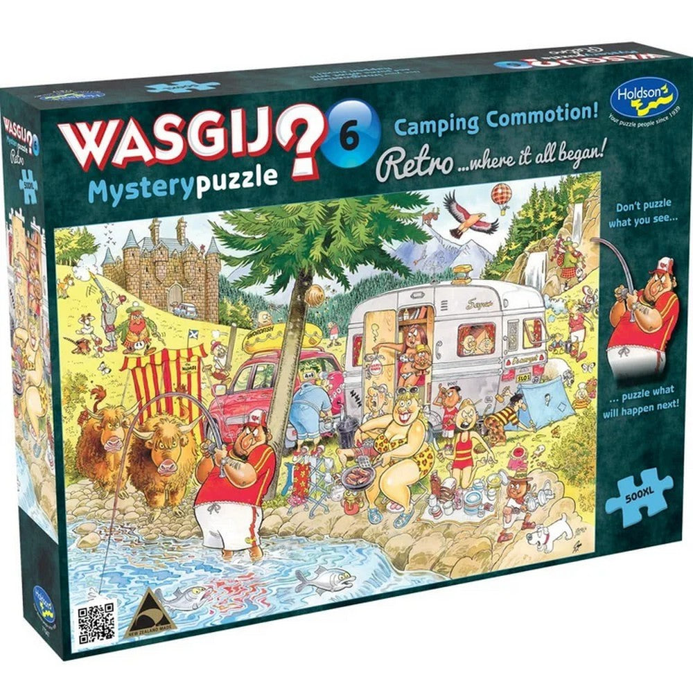 Puzzle - Holdson - Wasgij? Retro Mystery 6 500Pxl