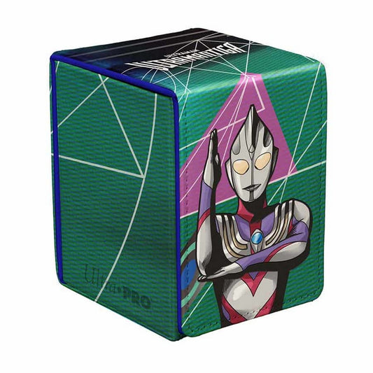Ultra Pro: UP16816 ULTRAMAN TIGA ALCOVE Flip DECK BOX for Tabletop Gaming