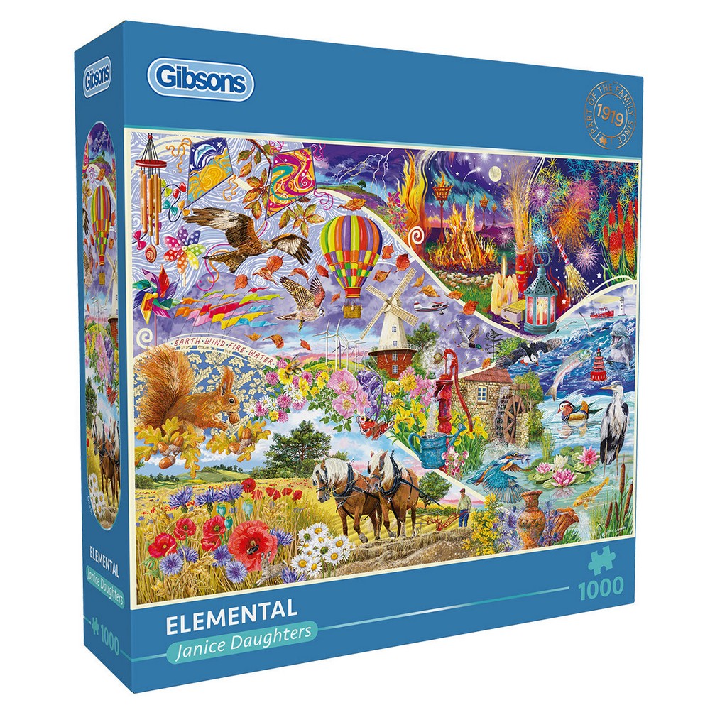 Puzzle - Gibsons - Elemental 1000Pc