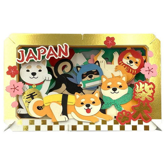 ENSKY - Paper Theater Large - A lot of Shiba Inu