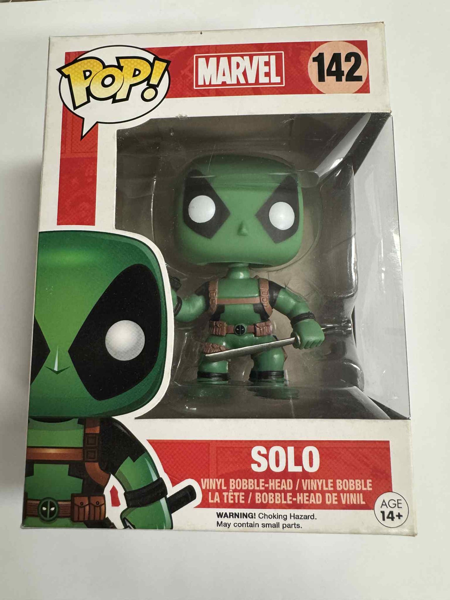 Marvel - Solo (Green) Pop! Vinyl #142