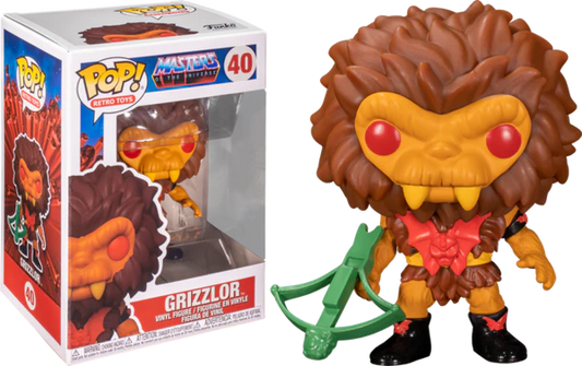 Masters of the Universe - Grizzlor (Flocked) Pop! Vinyl #40