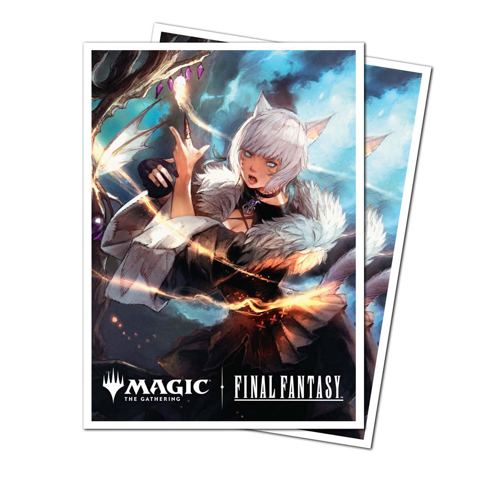 MTG-FINAL FANTASY - Q4 105ct APEX Deck Protector sleeves Premium Z