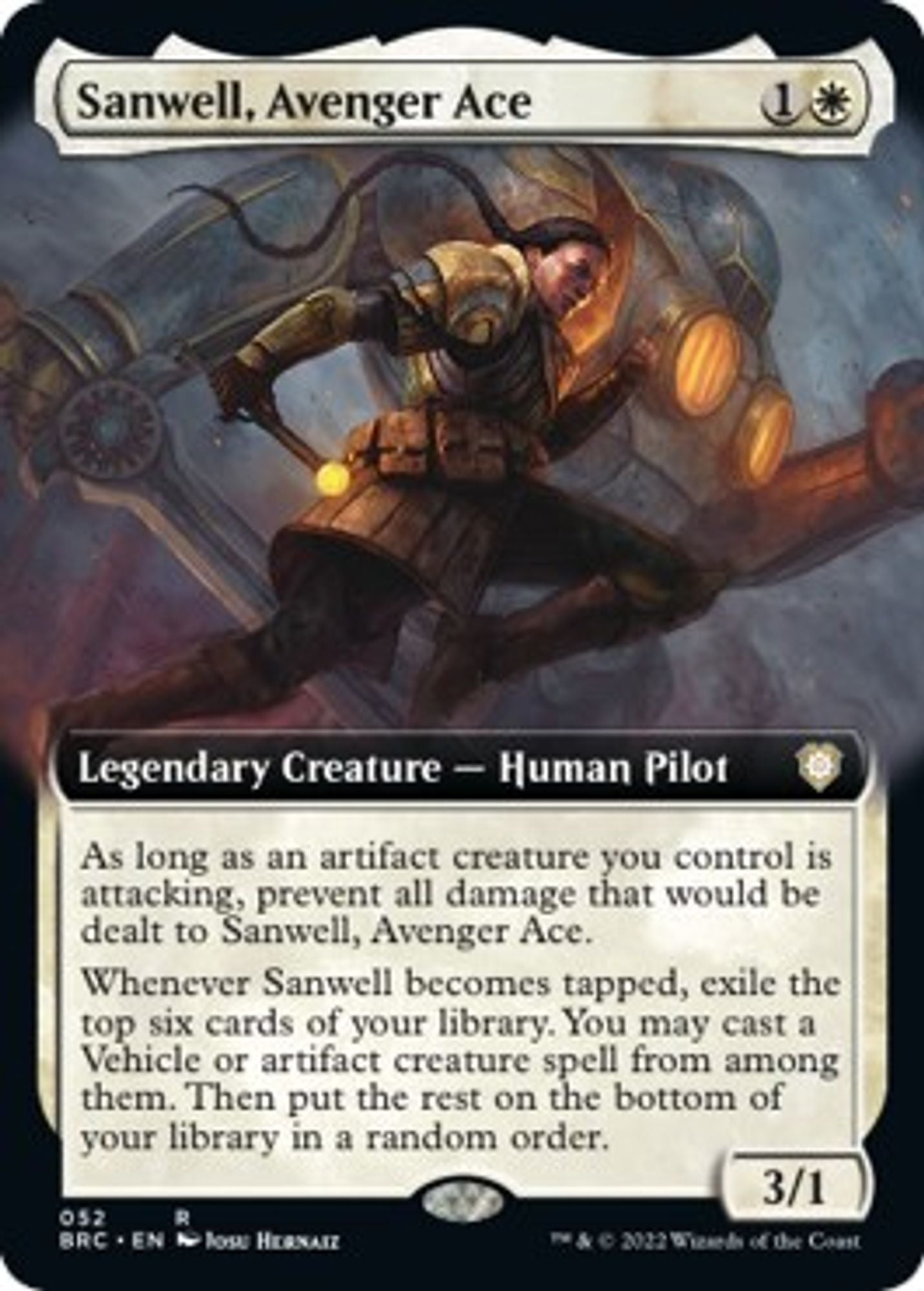 Sanwell, Avenger Ace (Extended Art)