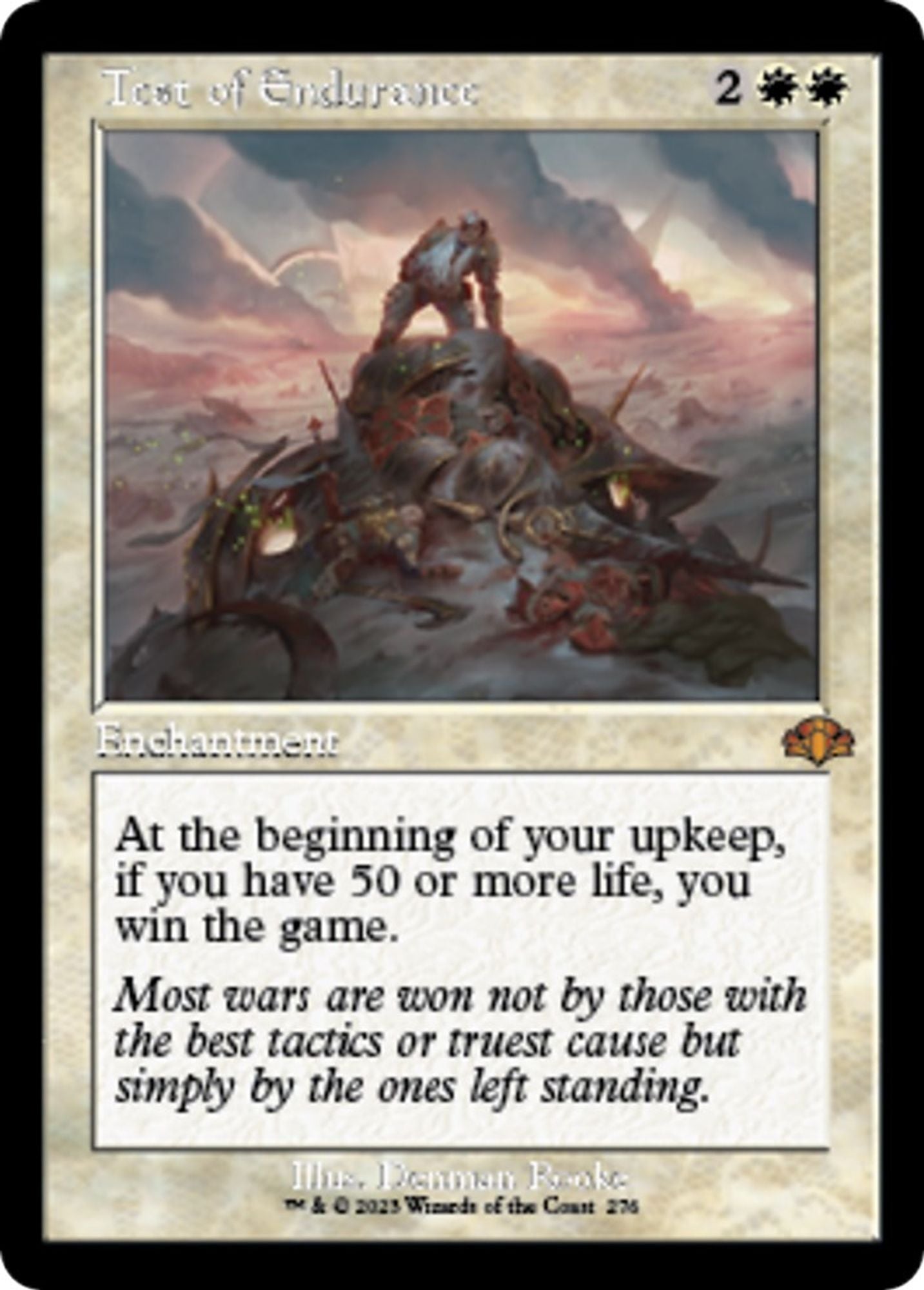 Test of Endurance (Retro Frame)