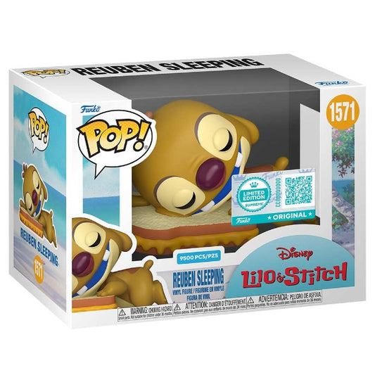 Lilo & Stitch - Reuben Sleeping Pop! Vinyl LE 9500pcs