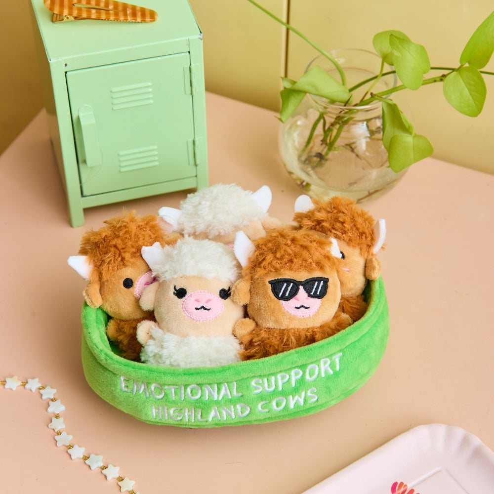 Emotional Support Pals - Highland Cow Plush