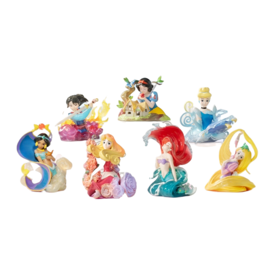 Disney - Disney Princess Art Gallery Blind Box Figures (Display of 6) (Series 2)