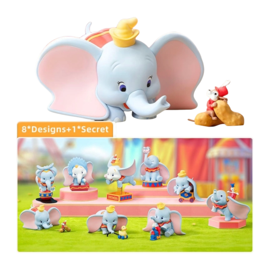 Disney - Dumbo Happy Times Blind Box Figure (Display of 8)