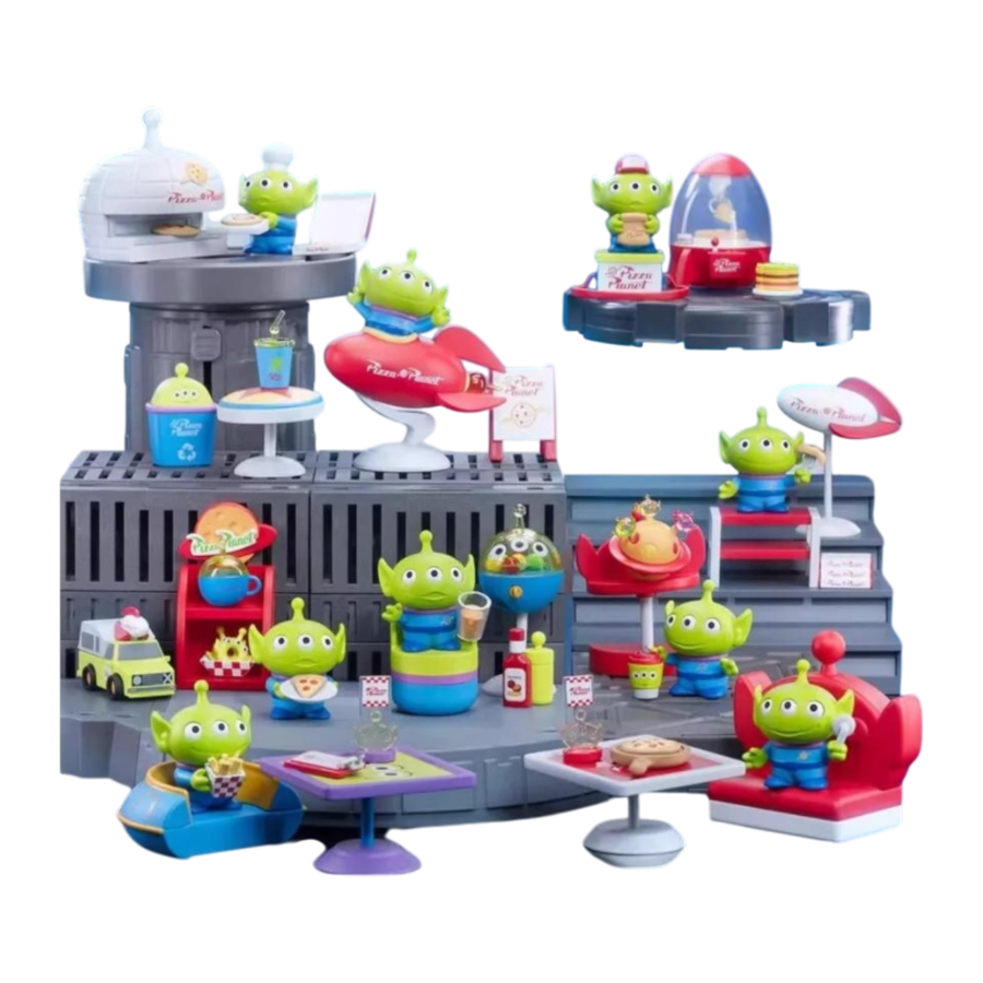 Toy Story - Alien's Pizza Planet Blind Box Figures (Display of 8)