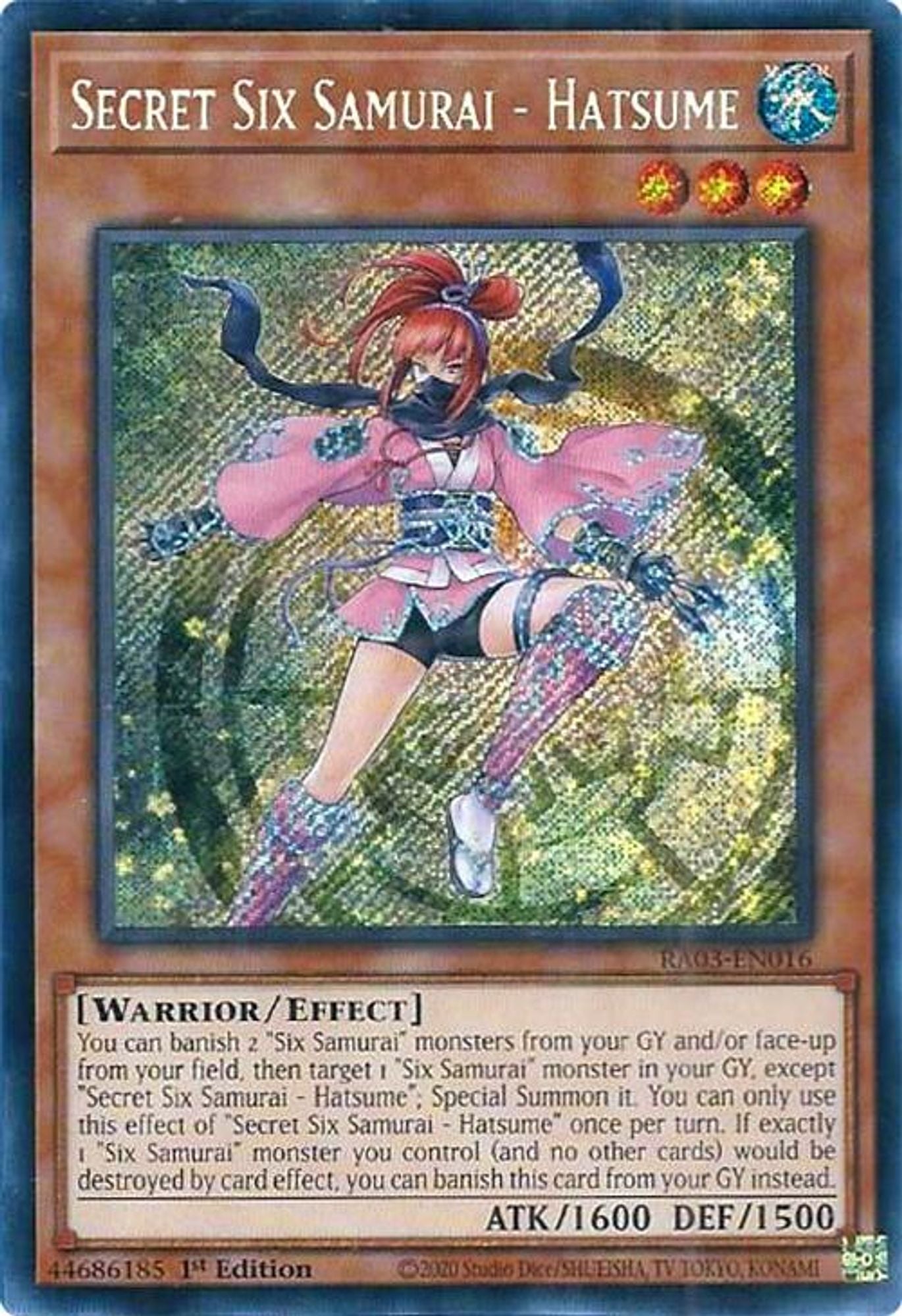 Secret Six Samurai - Hatsume (Secret Rare)