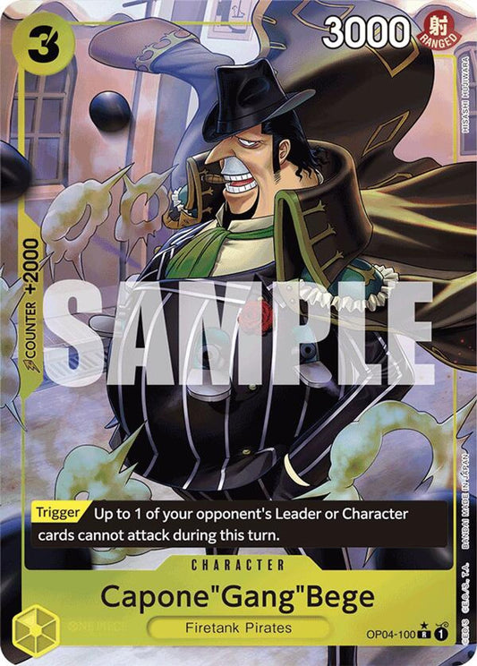 Capone"Gang"Bege (OP04-100) (Full Art)
