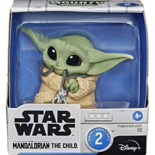 Star Wars: The Mandalorian - Baby Yoda Necklace 2.5” Baby Bounties Mini Figure