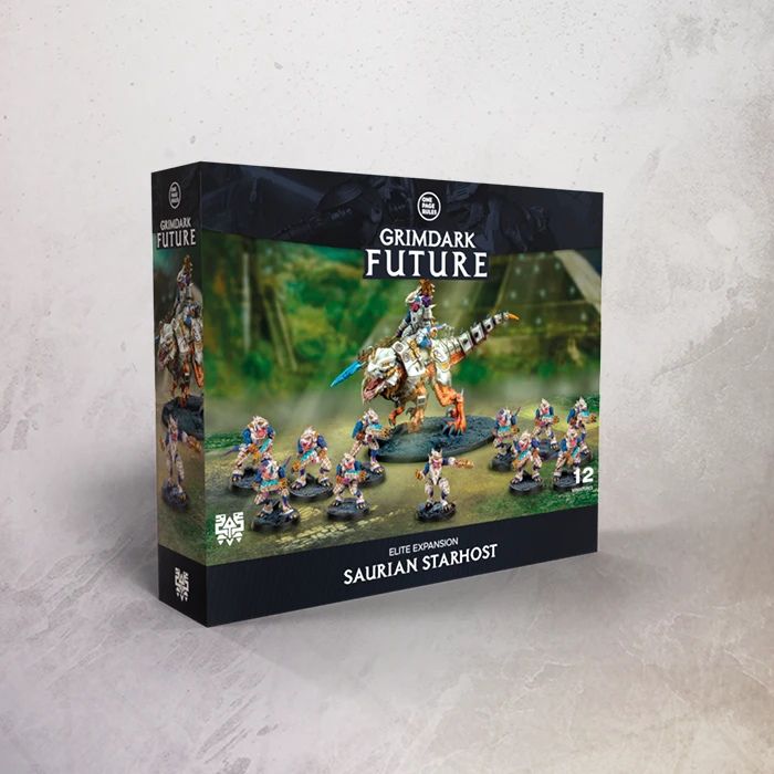 One page Rules - Grimdark Future - Saurian Starhost - Elite Expansion