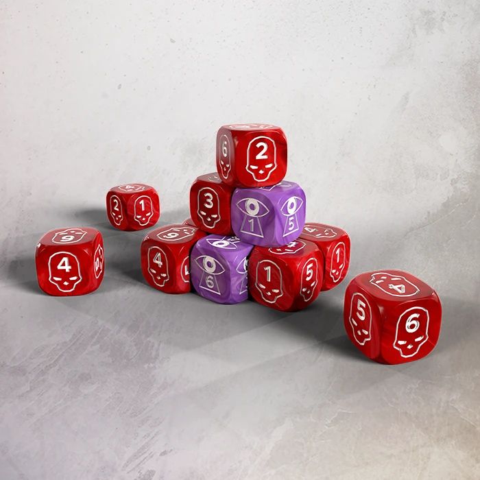 One page Rules - Wound and Spell dice Set (8+2)