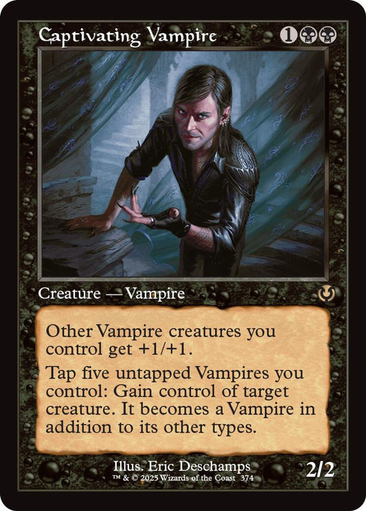 Captivating Vampire (Retro Frame)