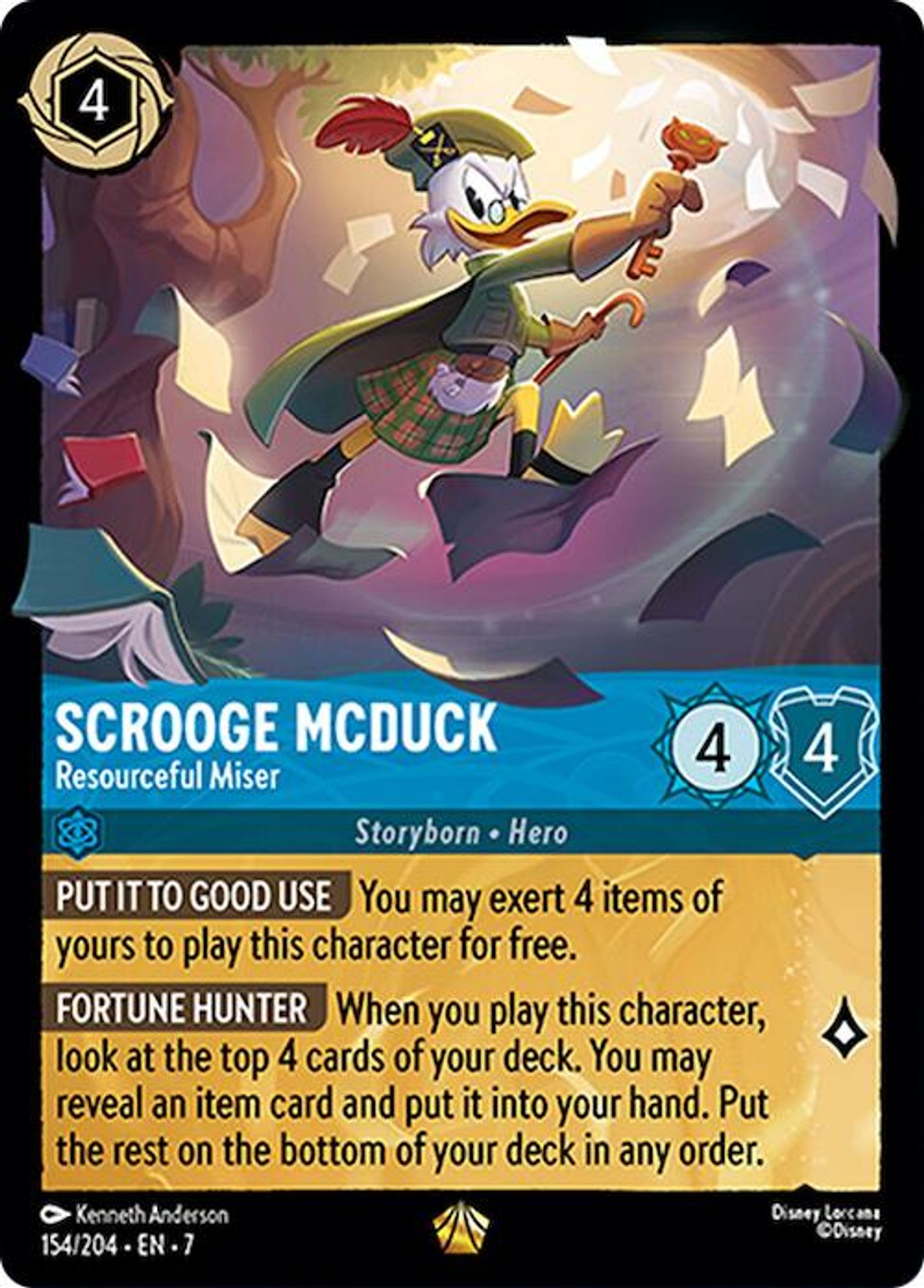 Scrooge McDuck - Resourceful Miser