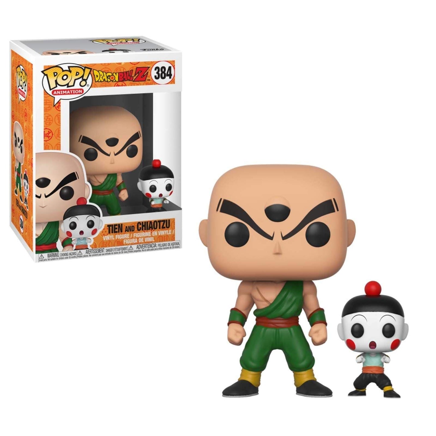 Dragon Ball Z - Tien & Chiaotzu Pop! Vinyl #384