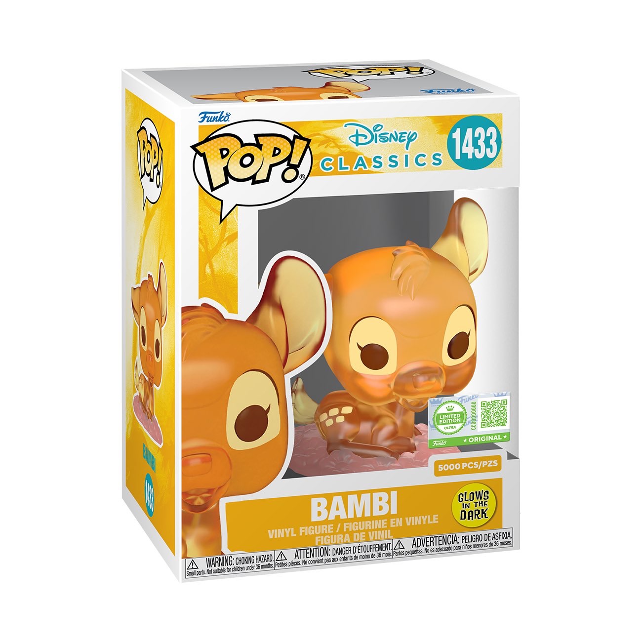 Disney - Bambi (Glow) Pop! Vinyl LE 5000pcs