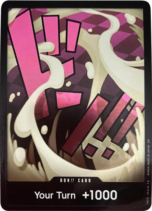 [FOIL TEXTURED] DON!! Card (Katakuri) (Double Pack Set Vol. 7) - A Fist of Divine Speed (OP11)