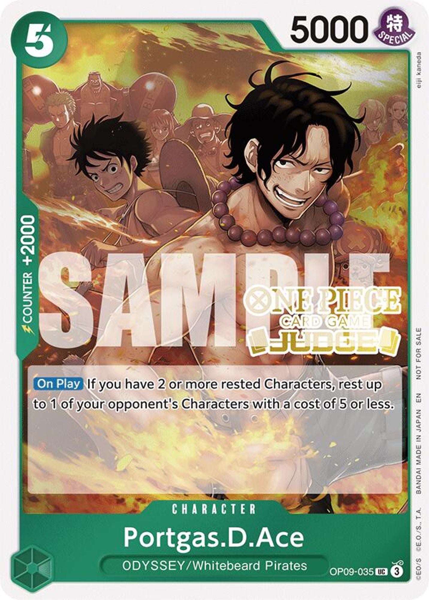 Portgas.D.Ace (Judge Pack Vol. 6)